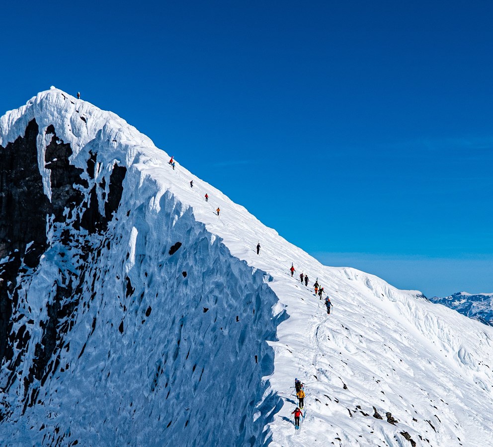 Valdres Folkehogskole Paragliding Klatretauene