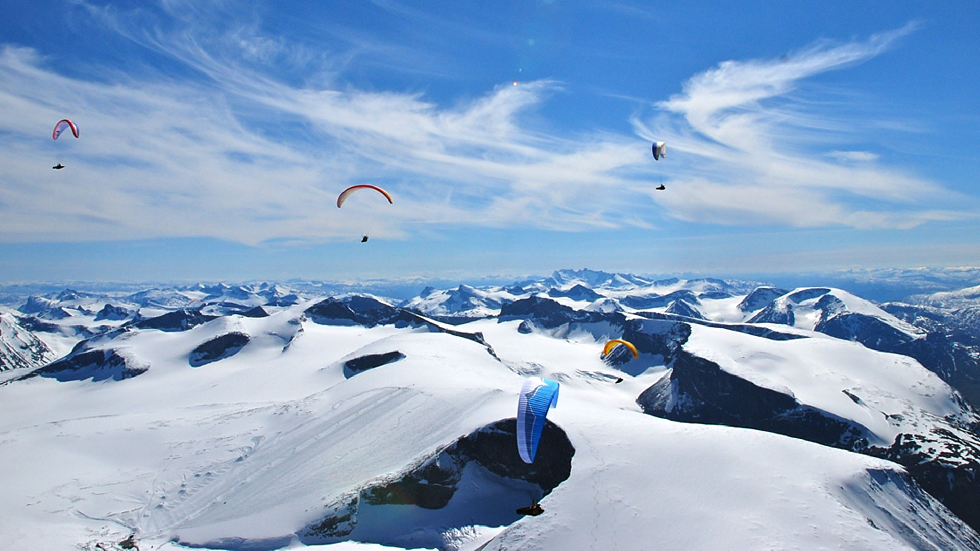 Folkehogskole Valdres Pararglidere