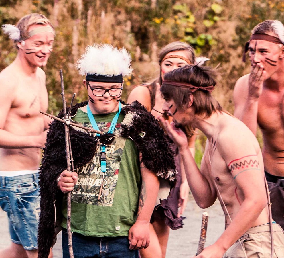 Valdres Folk High School Indian Dance 4X4